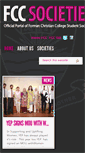 Mobile Screenshot of fccsocieties.org